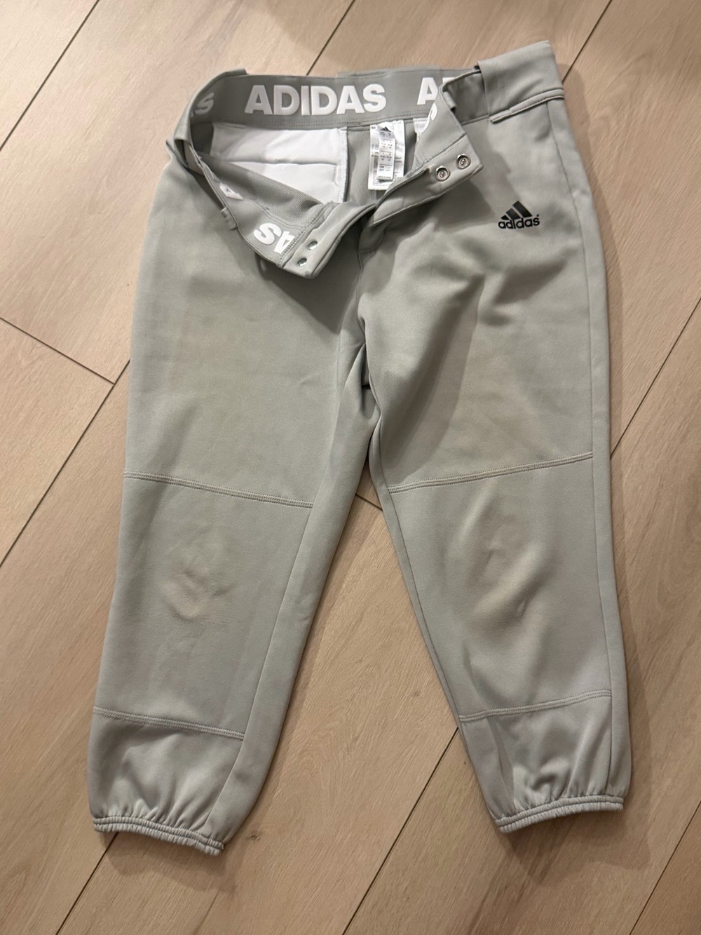 Adidas Gray Baseball / Softball Game Pants - Women's Medium (M)